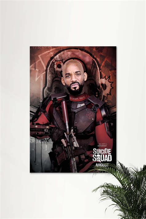 DEADSHOT X WILL SMITH | Sucide Squad | DCU Poster – Posterized