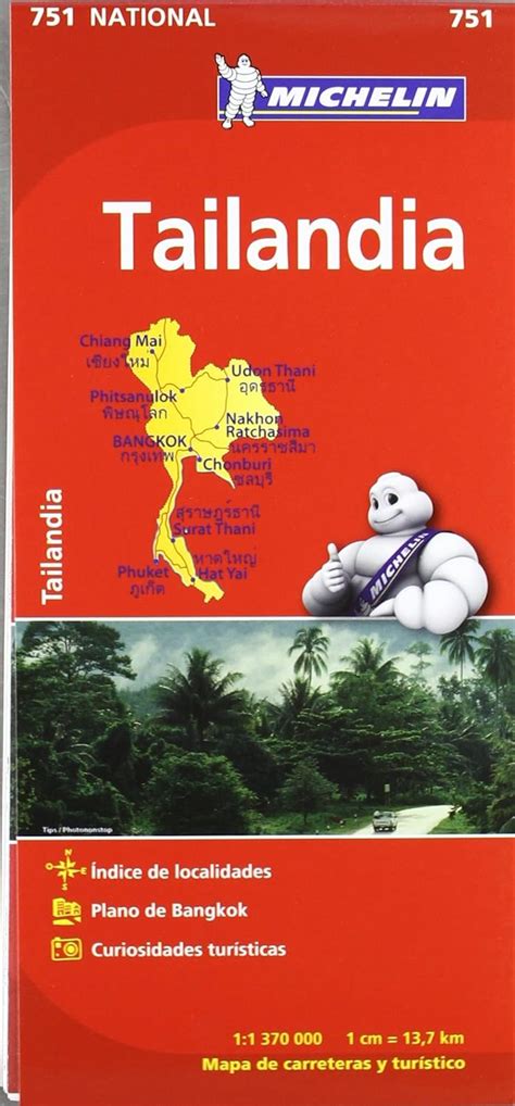 Buy Mapa National Tailandia (Mapas National Michelin) (Spanish Edition ...