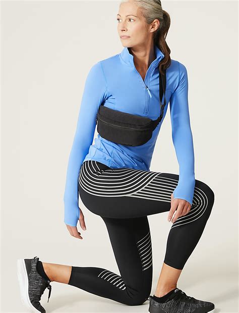 Buy Go Perform Reflective Gym Leggings at Marks & Spencer