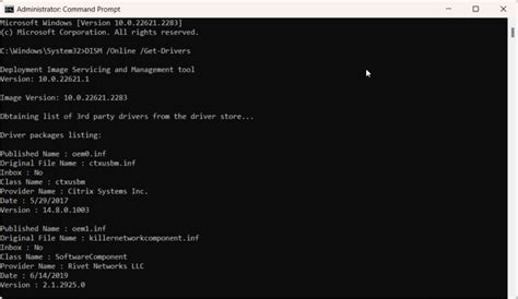 Image result for Windows Device Driver Using Command Prompt