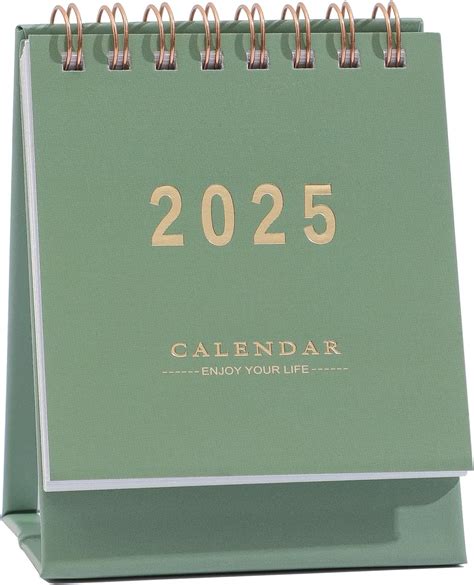 Mini Desk Calendar 2024-2025, Standing Flip Small Australia | Ubuy
