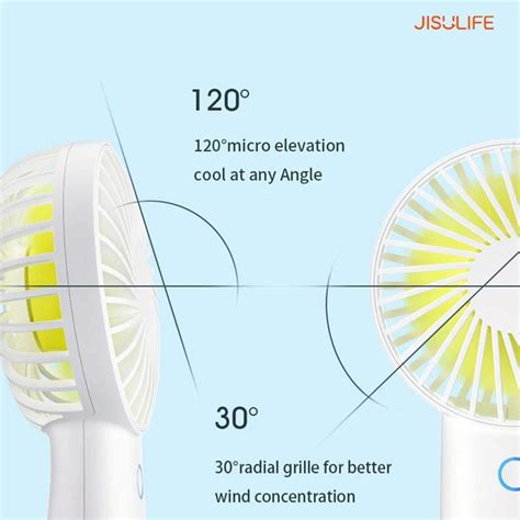 Jisulife F2B Handheld Mini USB Fan พัดลมพกพาขนาดเล็ก รุ่น F2B ( การรับ ...