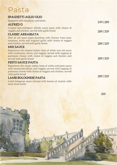 Menu at Dripping Dose, Delhi