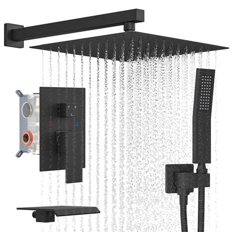 Buy 12 Inch Shower System with Tub Spout, High Pressure Shower Heads ...