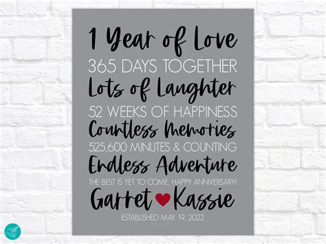 Happy 1 Year Anniversary Quotes Boyfriend