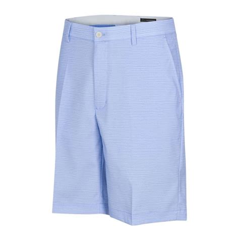 Greg Norman Golf Stretchable Tech Shorts for Men Navy Blue Grey (US ...