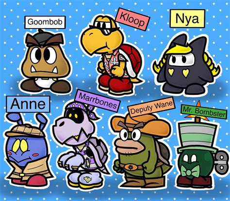 Image result for Paper Mario Color Splash Partners