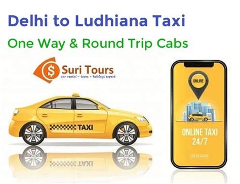 Delhi to Ludhiana Taxi @ ₹3410 | Safe & Reliable Cab – Suri Tours