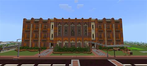 Cooley High School Detroit MI in Minecraft