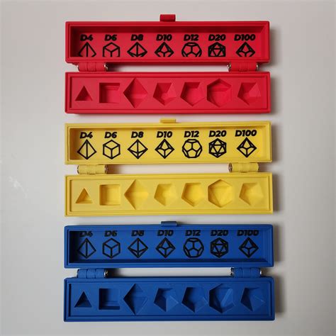 Dice Case v2 (w/ dice guide) by prime layers | Download free STL model | Printables.com