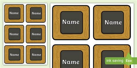 Chalkboard Editable Peg Labels - Classroom organisation