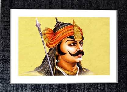 The Vip Maharana Pratap Photo Frame Religious Frame Price in India ...