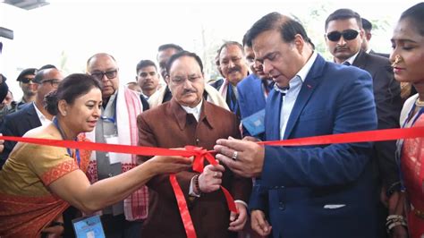 Union Minister Nadda, Assam CM Sarma inaugurate library and informatics ...