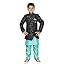 Buy AHHAAAA Kids Ethnic Wear Silk Kurta Pant with Indo Set for Boys 469 ...