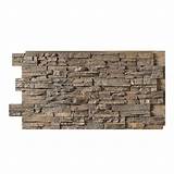 High Density Polyurethane Faux Stone Wall Covering Panels For Interior ...