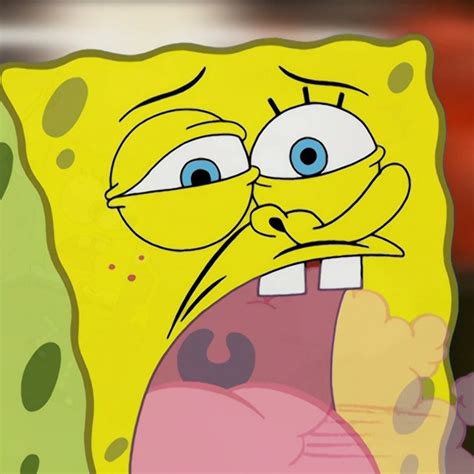 Spongebob Grossed Out Face