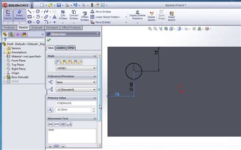 Image result for SolidWorks Add a Through Hole
