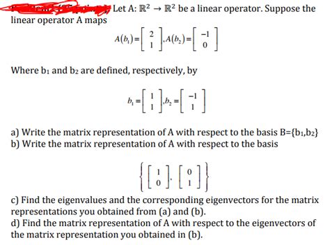 Matrix Representation of Linear Operator 的图像结果