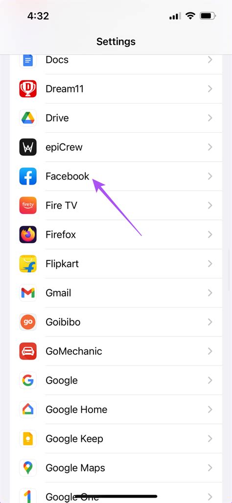 Image result for iPhone Facebook Menu Notifications