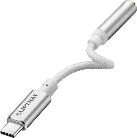 Buy USB C to 3.5mm Headphone Adapter, CLIPTHAT HiFi Type C to Aux Audio ...