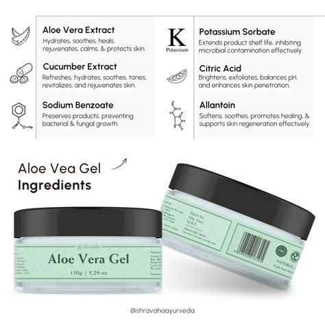 Pure Aloe Vera Gel – Shravaha