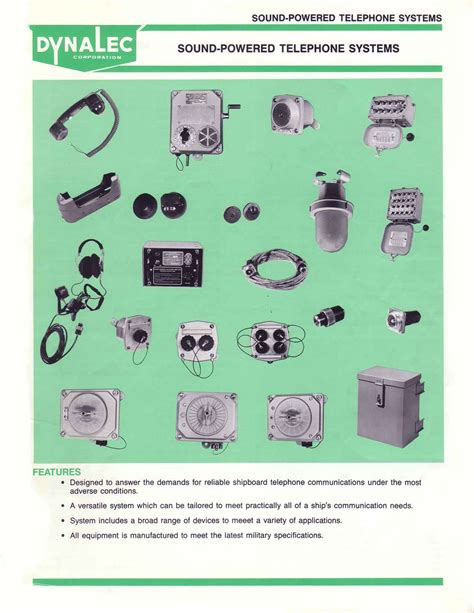 sound powered telephone navy