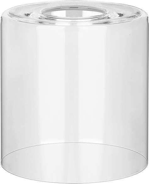 Clear Glass Shade Universal Lamp Shade Cover Replacement Glass Shade ...