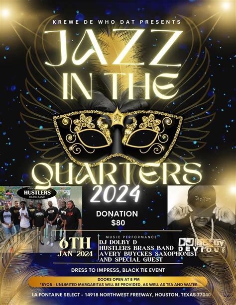KDWD Presents: Jazz in the Quarters - Inaugural Mardi Gras Ball, la ...