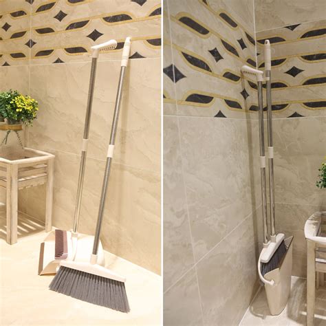 4916 Handle Dustpan and Brush for Sweeping & Cleaning – DeoDap