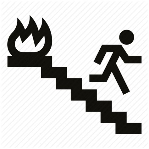 Image result for Escape Man Sign Icon