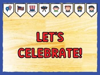 LET'S CELEBRATE! Fourth Of July Bulletin Board Kit school resource by ...