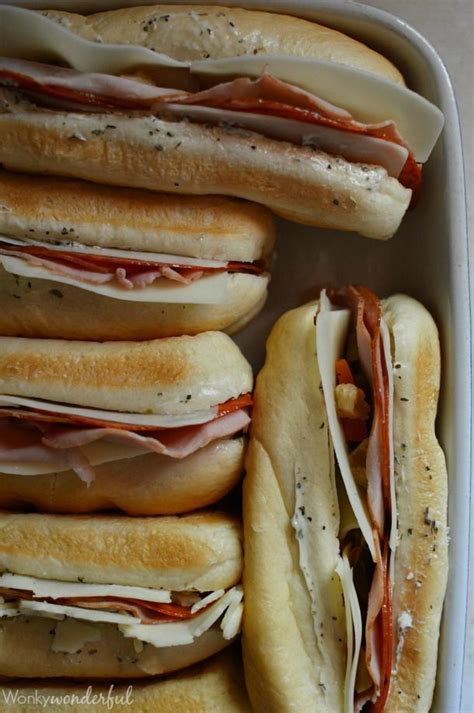 hot sandwiches for a crowd