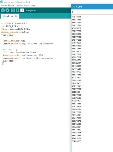 Programme Arduino Infrarouge 的图像结果