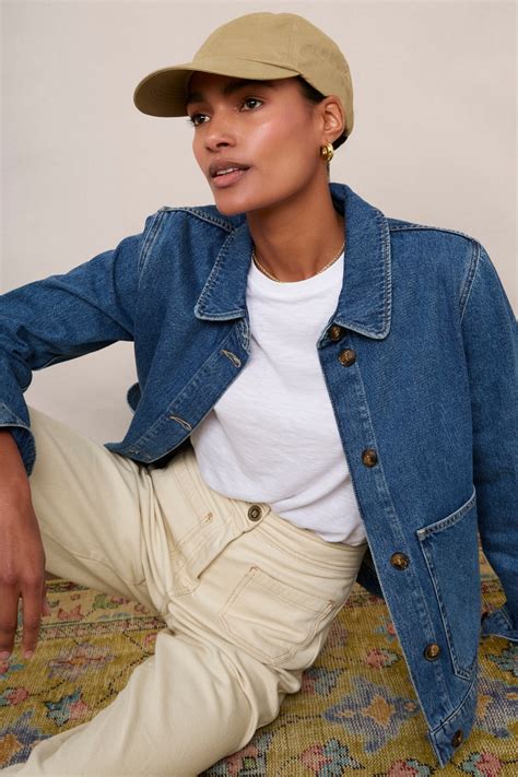 Aveline Denim Jacket - Mid Wash – WYSE London