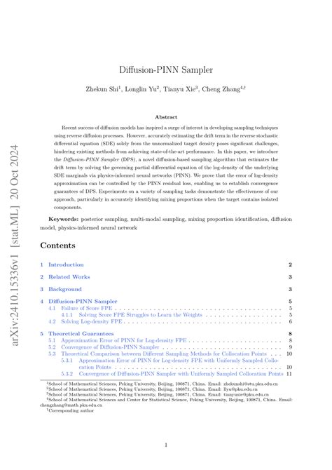 Image result for Pinn Diffusion Model