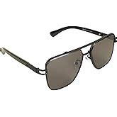 Voyage UV Protected Black Square Men & Women Sunglasses (952MG3669 ...