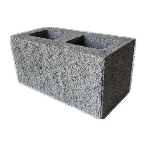 8-in W x 8-in H x 16-in L Cored Concrete Block in the Concrete Blocks ...