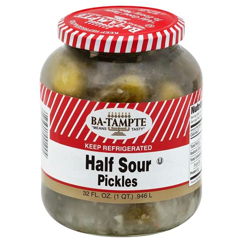 Batampte Kosher Half Sour Pickles - Shop Pickles & cucumber at H-E-B