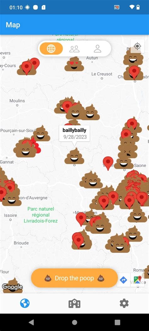 Poop Map App 的图像结果