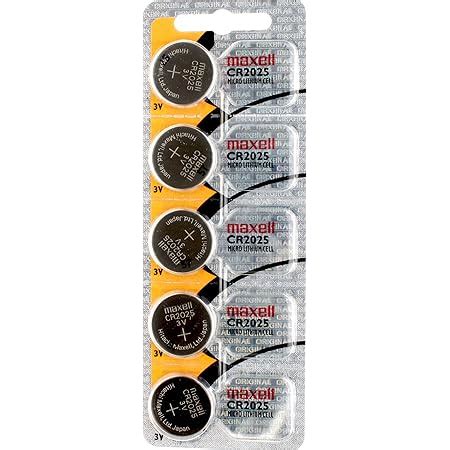 Maxell CR2016 Lithium 3V Coin Cell Battery : Amazon.in: Electronics