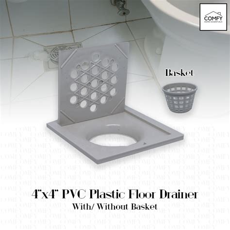 PVC Plastic Floor Drain/CR Washroom Floor Sink Channel Trench Traps ...