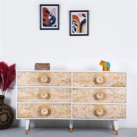 Shop Wooden Chest of Drawers Online | Solid Wood Chest of Drawers ...