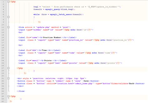 Image result for Update in PHP Using Form
