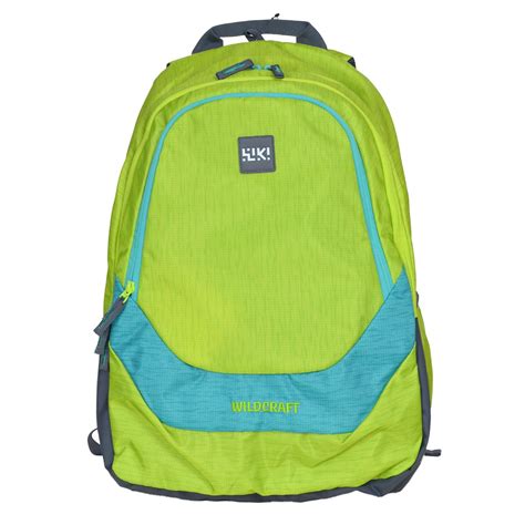 Wildcraft Polyester 36 Ltrs Green School Backpack (Wiki 4 Hue 4 ...