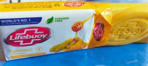 Lifebuoy Haldi (Turmeric) and Honey Soap each 100g | Ubuy India
