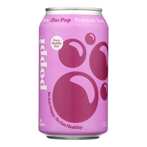Poppi - Prebio Soda Doc Pop - Case of 12-12 OZ - Walmart.com