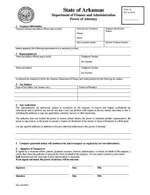 Department Of Finance And Administration Power Of Attorney - Dfa ...