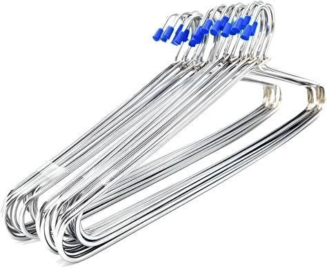 Rockfield Stainless Steel Clothes Hanger,Metal Wire Hangers for Clothes ...