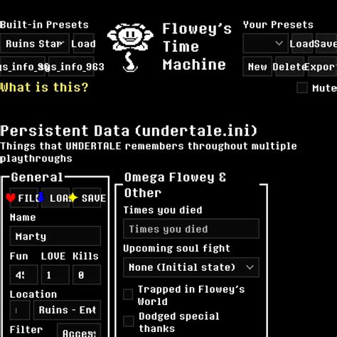 Image result for How to Use Floweys Time Machine