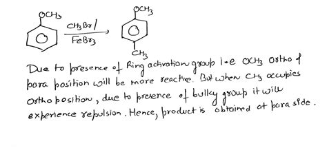 Major product is | Chemistry Questions